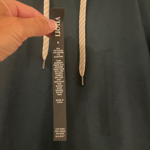 Vuori Women's Essential Hoodie Moss Heather -small - NEW - tag not attached - Picture 2 of 2